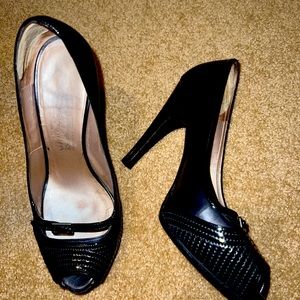 Ferregamo made in Italy open toe